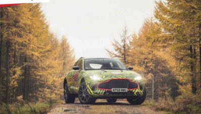 SUV Perdana Aston Martin DBX Sedang Diuji Coba SUV Perdana Aston Martin DBX Sedang Diuji Coba