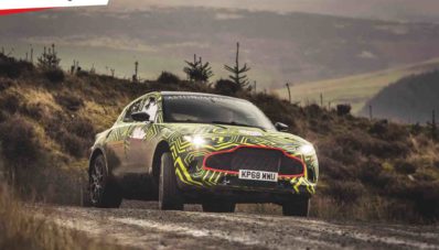 SUV Perdana Aston Martin DBX Sedang Diuji Coba SUV Perdana Aston Martin DBX Sedang Diuji Coba