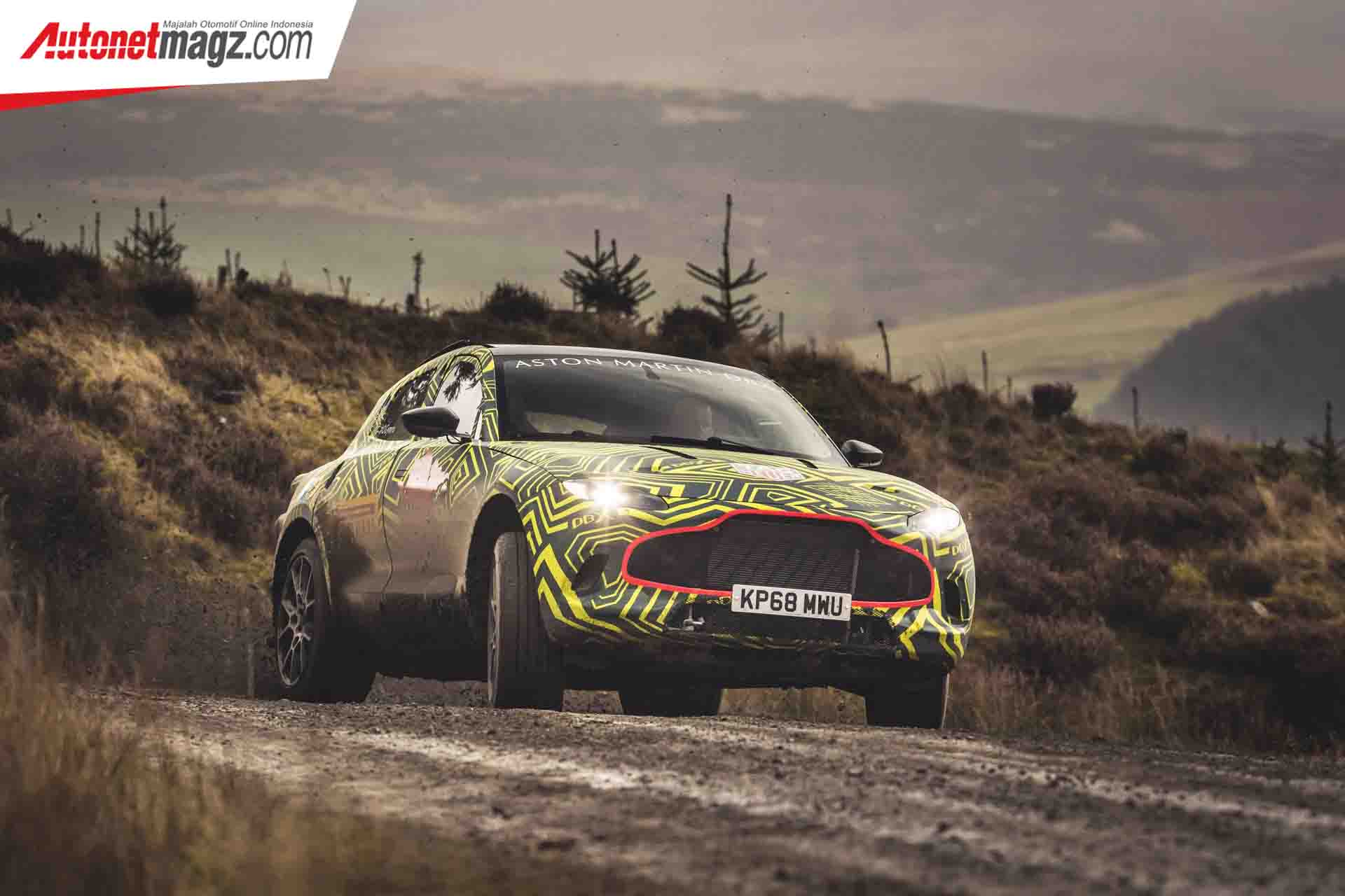 Aston Martin, Aston Martin SUV: SUV Perdana Aston Martin DBX Sedang Diuji Coba