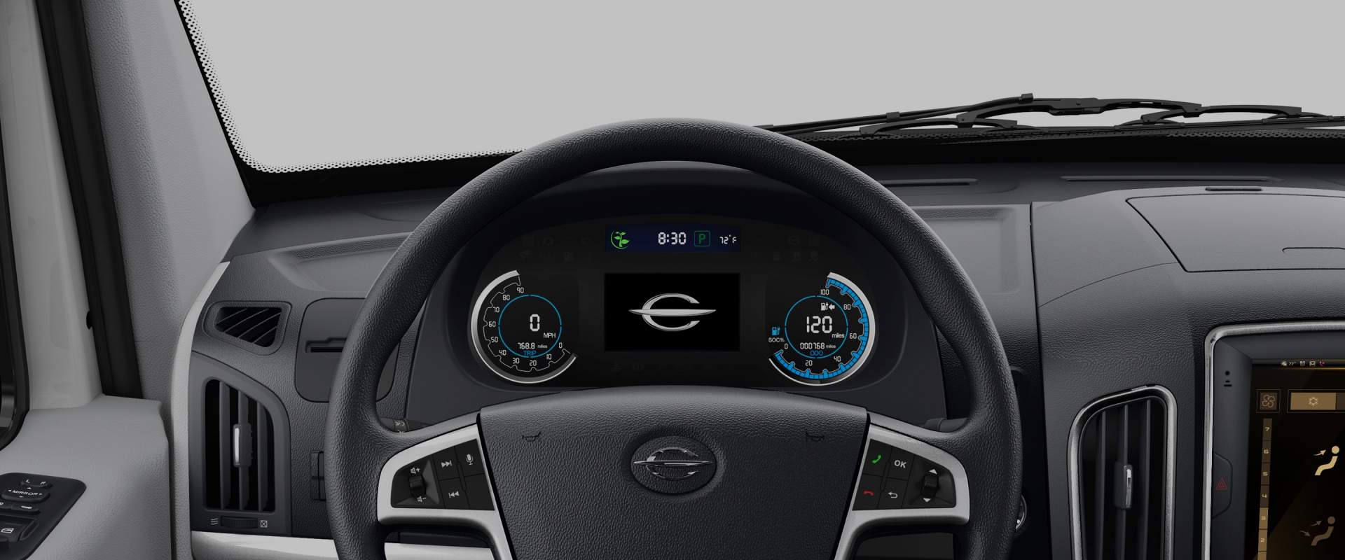 Chanje V8100 Electric interior Review Mobil dan Motor