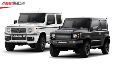 DAMD Japan Sulap Suzuki Jimny Jadi Baby G-Class & Baby Defender! DAMD Japan Sulap Suzuki Jimny Jadi Baby G-Class & Baby Defender!