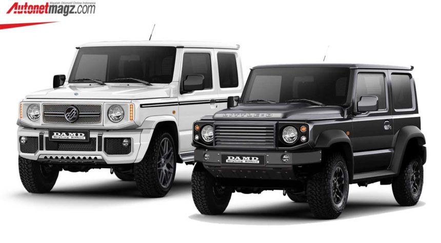 DAMD Japan Sulap Suzuki Jimny Jadi Baby G-Class & Baby Defender!