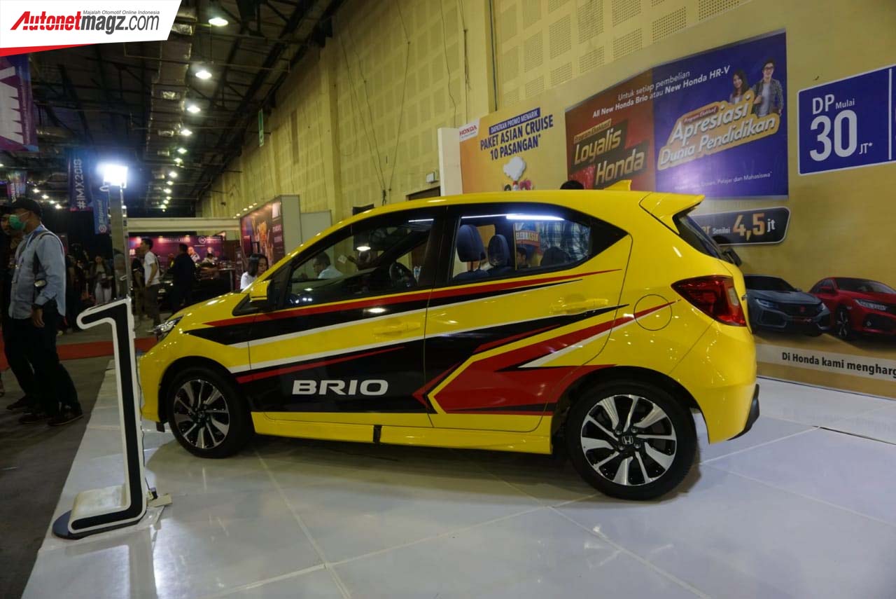 Berita, Honda Brio Sticker: Honda Pajang Versi Real Karya Pemenang Honda Diecast Custom Competition