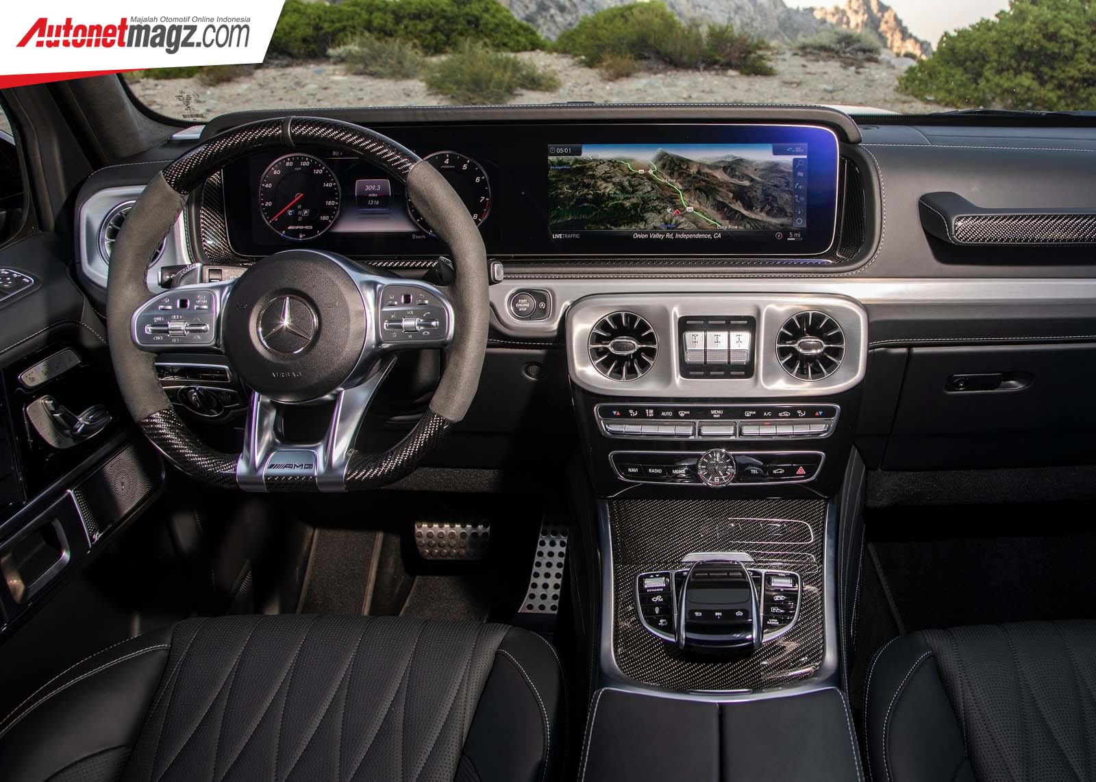 , Interior Mercedes-AMG G63 2019: Interior Mercedes-AMG G63 2019