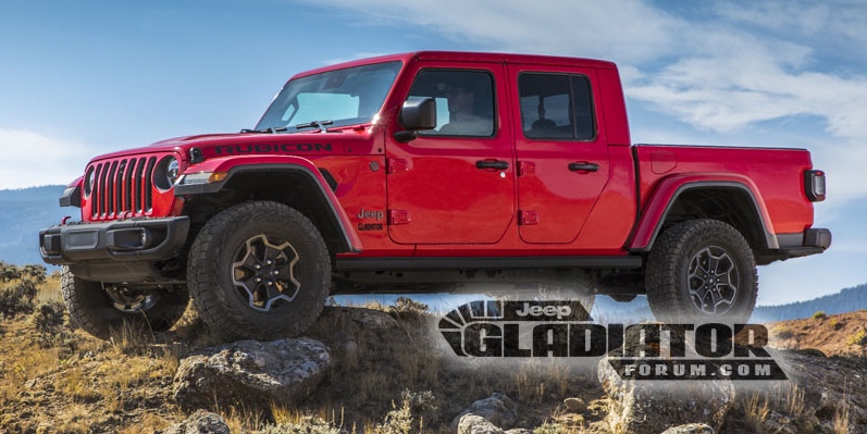 Berita, Jeep Gladiator: Jeep Gladiator 2020 Juga Bocor Sebelum Debutnya di Los Angeles!