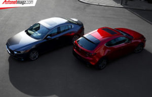 Inilah Wujud Asli Mazda 3 SkyActiv-X 2019 Versi Sedan & Hatchback, Cakep! Inilah Wujud Asli Mazda 3 SkyActiv-X 2019 Versi Sedan & Hatchback, Cakep!