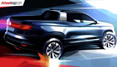 Volkswagen Tarok : Calon Adik VW Amarok Dengan basis Tiguan