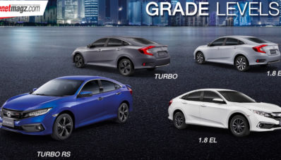 Honda Civic Turbo Facelift Rilis di Thailand, Dapat Honda Sensing suite