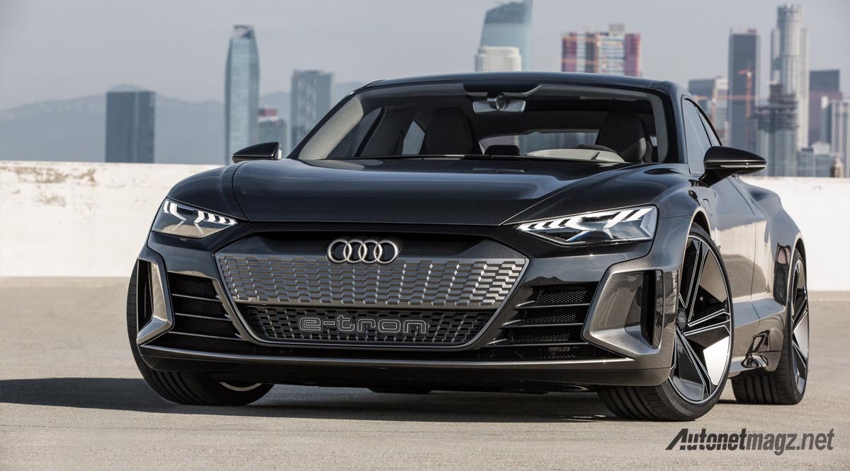Audi, audi e-tron gt 2020 concept: Audi e-tron GT Concept 2020 : Tesla? Apaan Tuh?