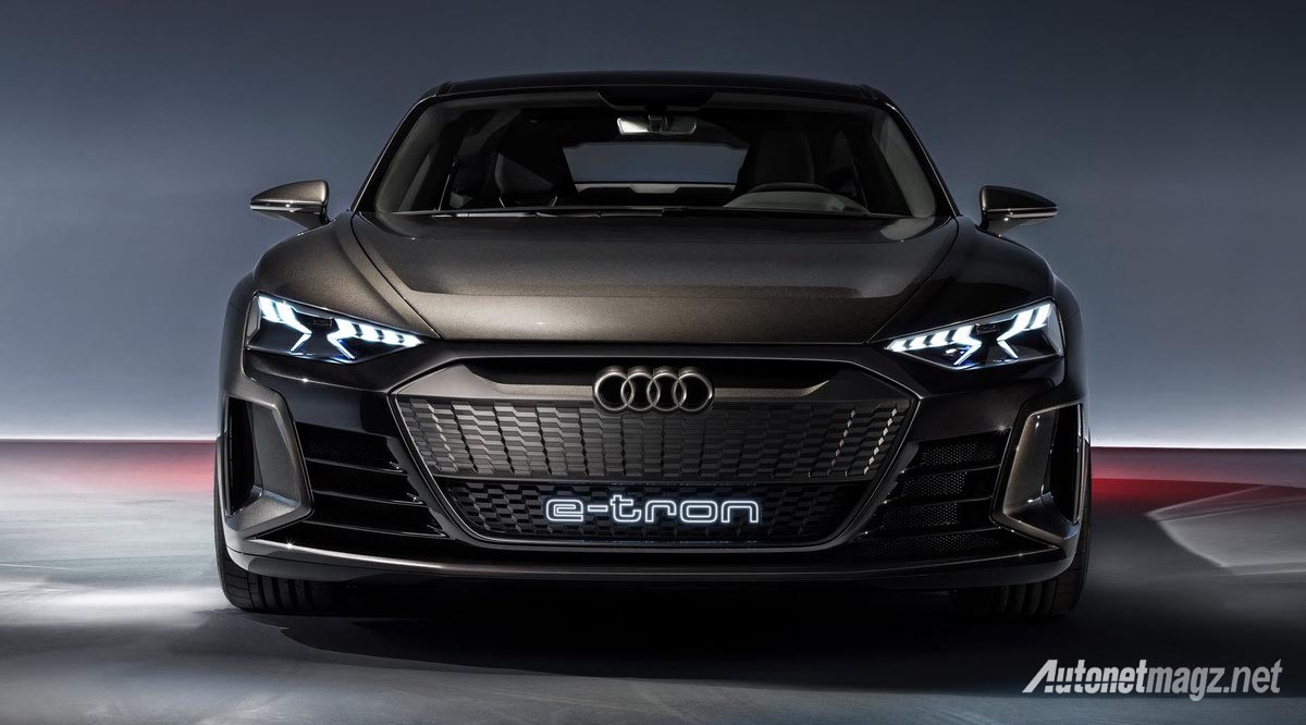Audi, audi e-tron gt 2020 front: Audi e-tron GT Concept 2020 : Tesla? Apaan Tuh?