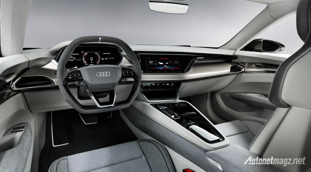 Audi, audi e-tron gt 2020 interior: Audi e-tron GT Concept 2020 : Tesla? Apaan Tuh?