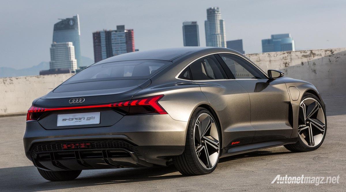 Audi, audi e-tron gt 2020 rear: Audi e-tron GT Concept 2020 : Tesla? Apaan Tuh?
