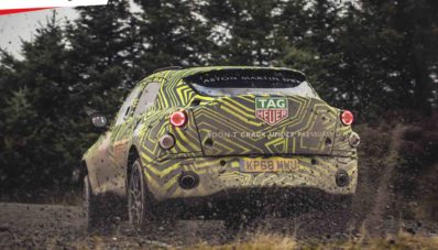 SUV Perdana Aston Martin DBX Sedang Diuji Coba SUV Perdana Aston Martin DBX Sedang Diuji Coba