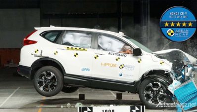 Honda CR-V Turbo Sikat Rating 5 Bintang dari ASEAN NCAP Honda CR-V Turbo Sikat Rating 5 Bintang dari ASEAN NCAP