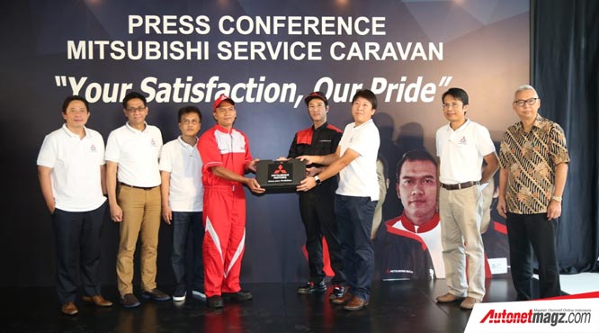 Berita, mitsubishi-service-caravan-thumbnail: Mitsubishi Service Caravan Indonesia Datangkan Mekanik Jepang