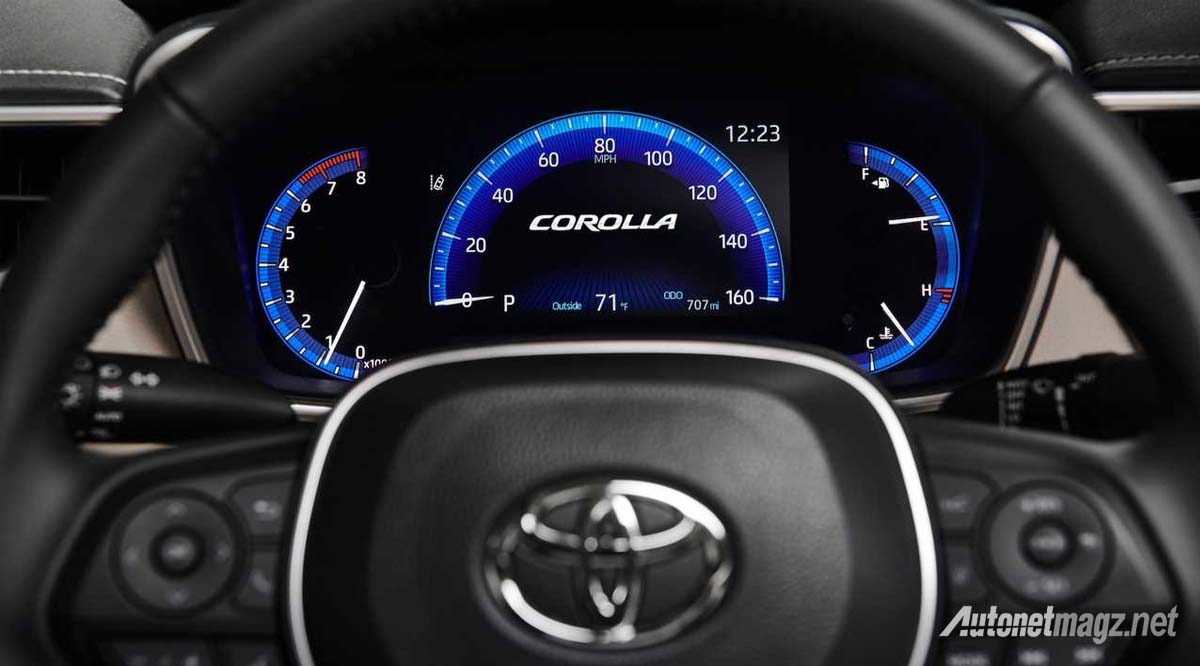International, toyota corolla sedan 2019 usdm instrument panel: Toyota Corolla Sedan 2019 : Anti Konservatif dengan Tampang Sporty!