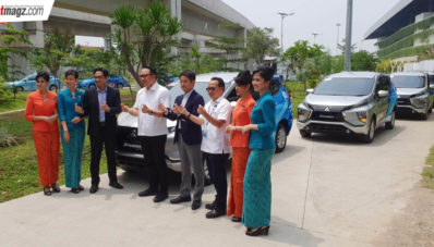 Mitsubishi Xpander Menjadi Kendaraan Cabin Crew Garuda Indonesia Mitsubishi Xpander Menjadi Kendaraan Cabin Crew Garuda Indonesia