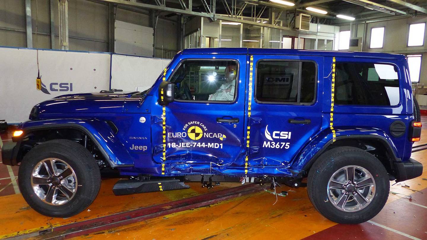 Berita, Jeep Wrangler Terbaru Euro NCAP: Jeep Wrangler Terbaru Hanya Raih 1 Bintang di Euro NCAP!