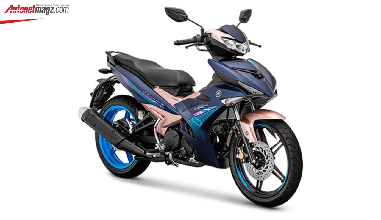 Berita, New Yamaha MX-King 150 Asean Blue: New Yamaha MX-King 2018 : Lebih Sporty dan Fitur Nambah