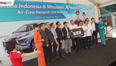 Mitsubishi Xpander Menjadi Kendaraan Cabin Crew Garuda Indonesia Mitsubishi Xpander Menjadi Kendaraan Cabin Crew Garuda Indonesia