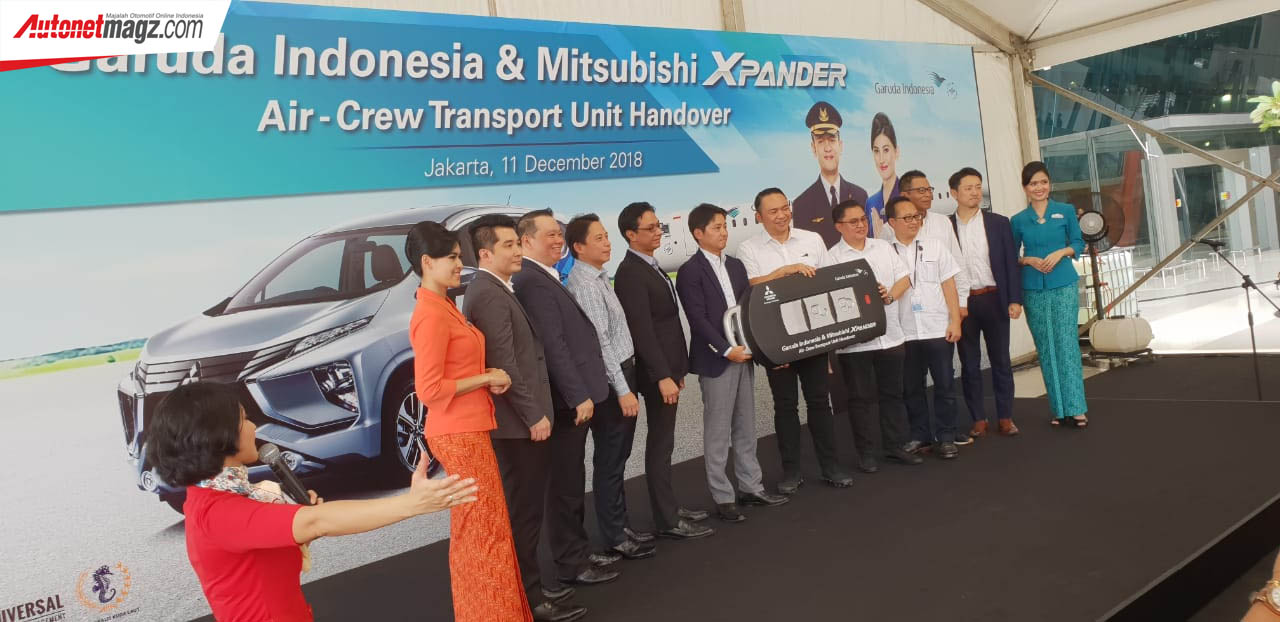 Berita, Peresmian Mitsubishi Xpander Garuda Indonesia: Mitsubishi Xpander Menjadi Kendaraan Cabin Crew Garuda Indonesia