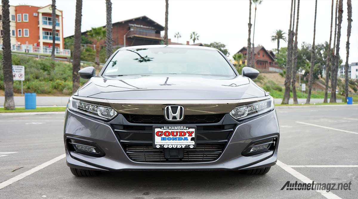 Honda, honda accord turbo 2019 front: First Impression Review Honda Accord Turbo 2019