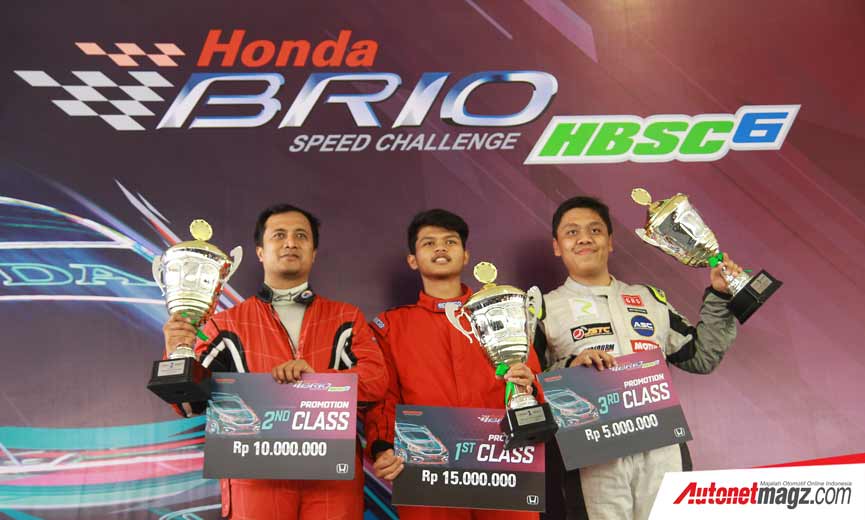 Event, honda-brio-speed-challenge-2018-promotion-class-winner: Keseruan Ajang HJSC Dan HBSC 2018! Sambut Para Juaranya