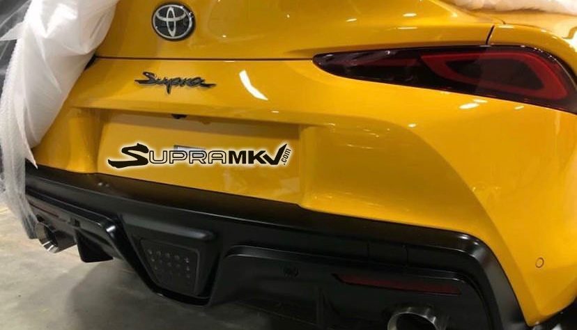 Foto Toyota Supra Bocor Lagi, Kini Bagian Belakangnya Foto Toyota Supra Bocor Lagi, Kini Bagian Belakangnya