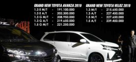 Harga New Toyota Avanza Veloz 2019