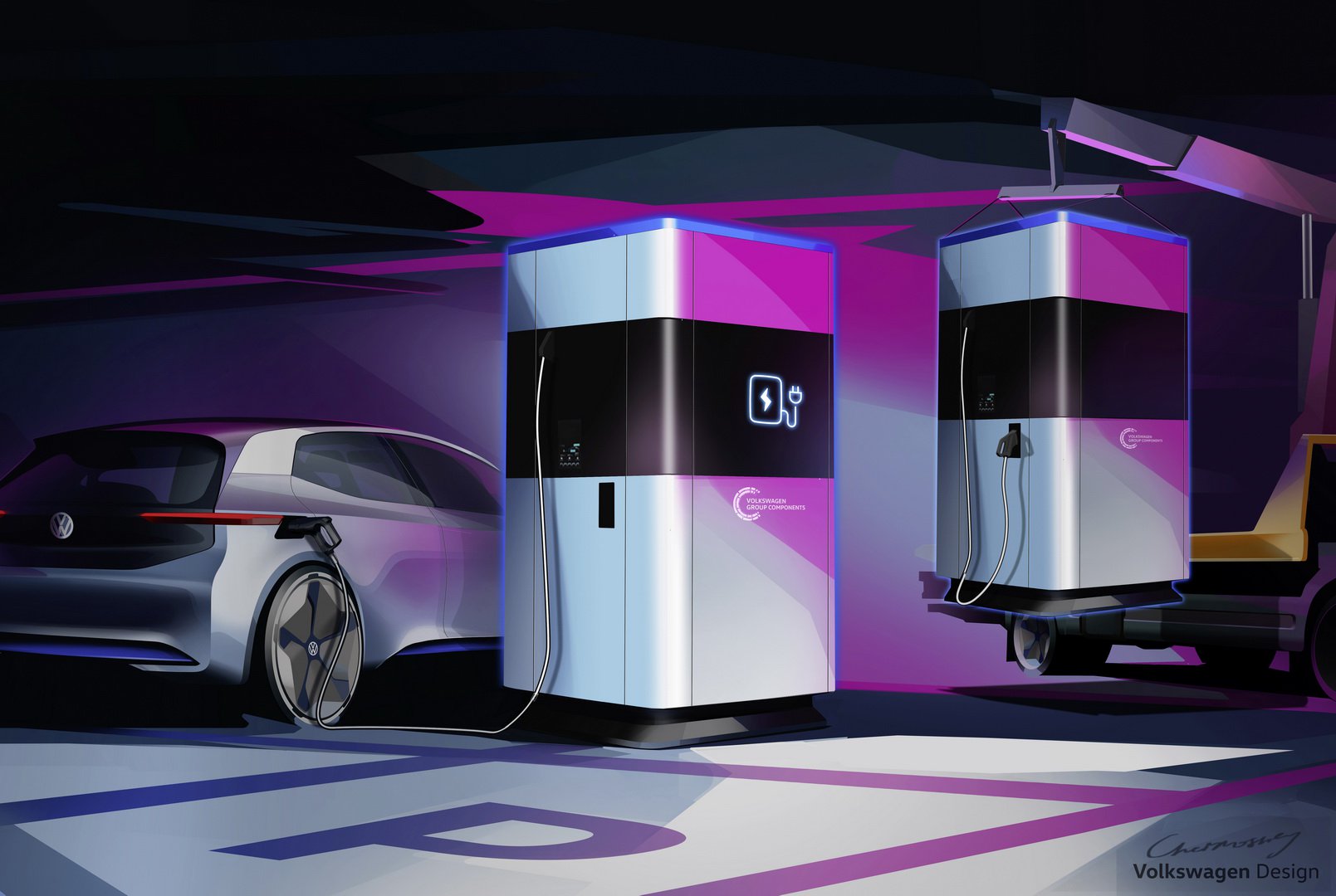 Berita, Powerbank Volkswagen: Volkswagen Membuat Powerbank Untuk Mobil Listrik, Mulai Produksi di 2020