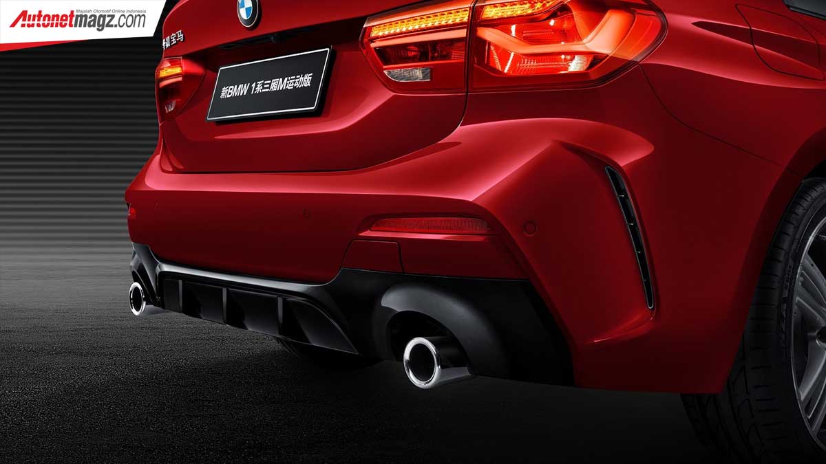 , BMW 1 Series 2019 bumper belakang: BMW 1 Series 2019 bumper belakang