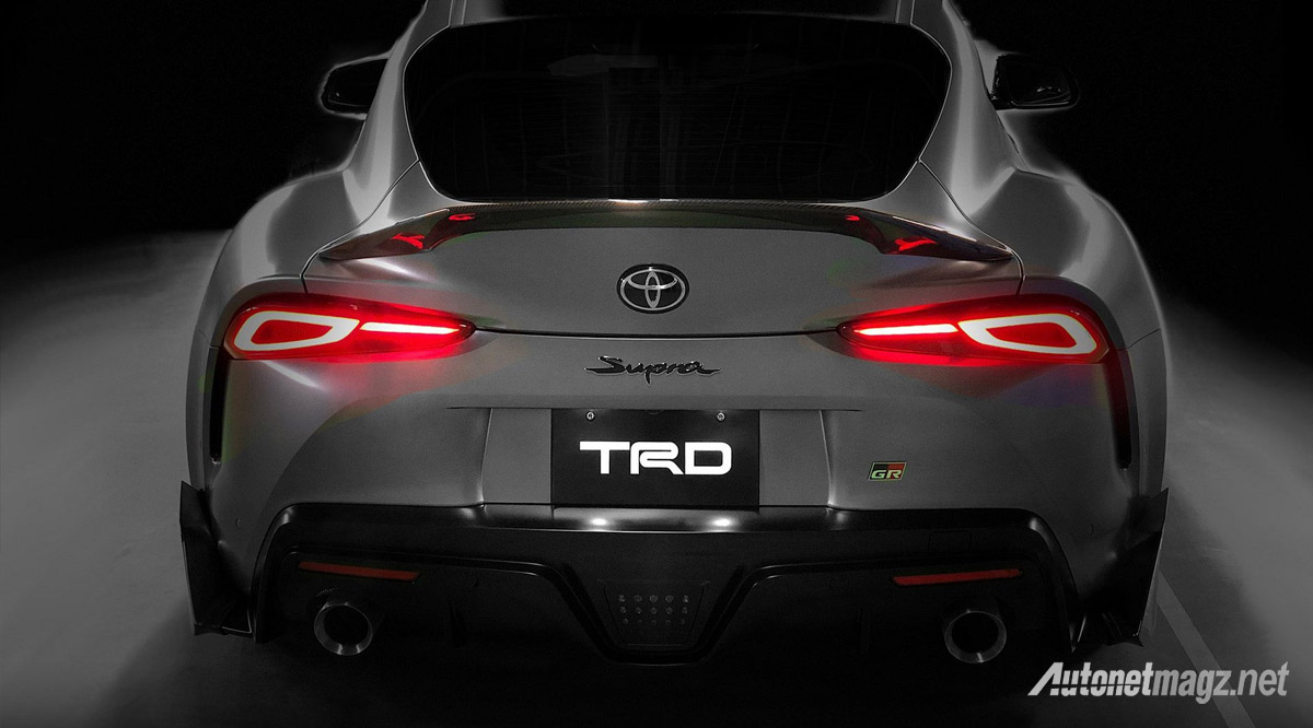 International, toyota supra trd performance line concept 2019 back: Konsep Toyota Supra TRD Performance Line, Apa Yang Dipasang?
