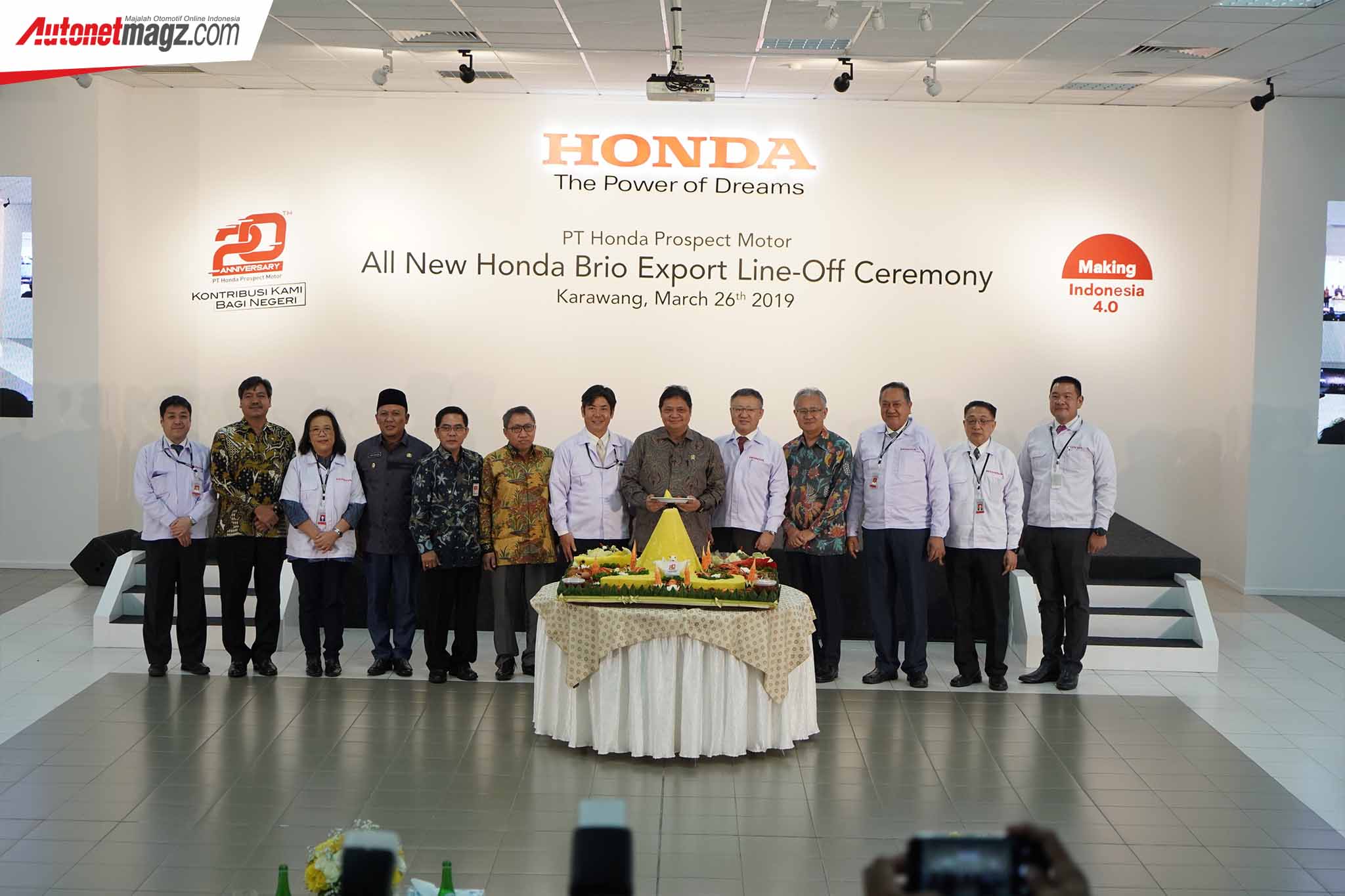 Berita, Anniversary HPM: Honda Prospect Motor Rayakan HUT ke-20, Brio Mulai Diekspor