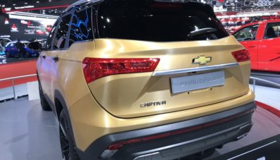 All New Chevrolet Captiva 2019 Siap Mejeng di Bangkok, Ada Warna Emas?