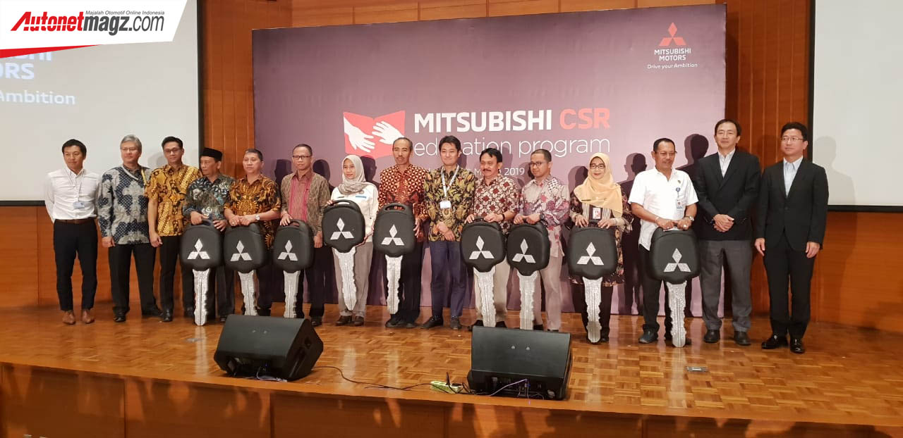 Berita, Mitsubishi CSR Education Program 2019: Mitsubishi CSR Education Program, Komitmen Mitsubishi Pada Pendidikan Indonesia