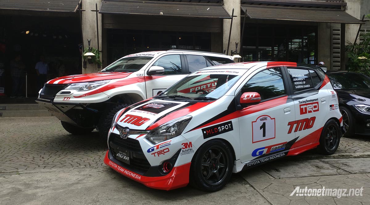 Motorsports, toyota agya toyota fortuner tti 2019: Toyota Team Indonesia Atur Formasi Baru untuk Musim 2019