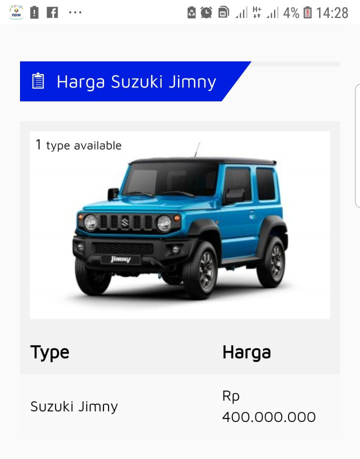 Berita, Harga Suzuki Jimny Indonesia: Beredar Harga Suzuki Jimny di Indonesia, Akan Segera Masuk?