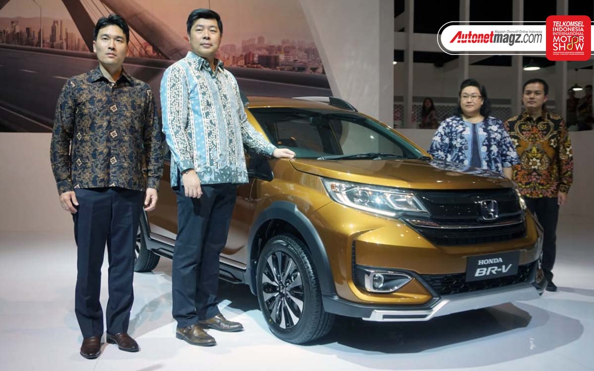 Berita, Honda BR-V Facelift 2019: Telkomsel IIMS 2019 : Honda BR-V Facelift 2019 Dirilis, Tambah Fitur & Aksesoris