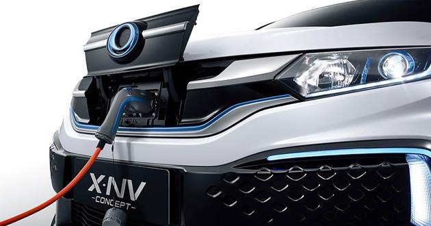 Berita, Honda EV electric X-NV charging: Honda X-NV Concept : Kembaran HR-V Bertenaga Listrik