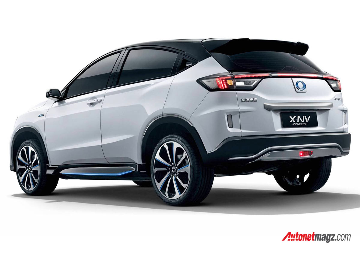 Berita, Honda-X-NV-Concept-rear-belakang-2019: Honda X-NV Concept : Kembaran HR-V Bertenaga Listrik