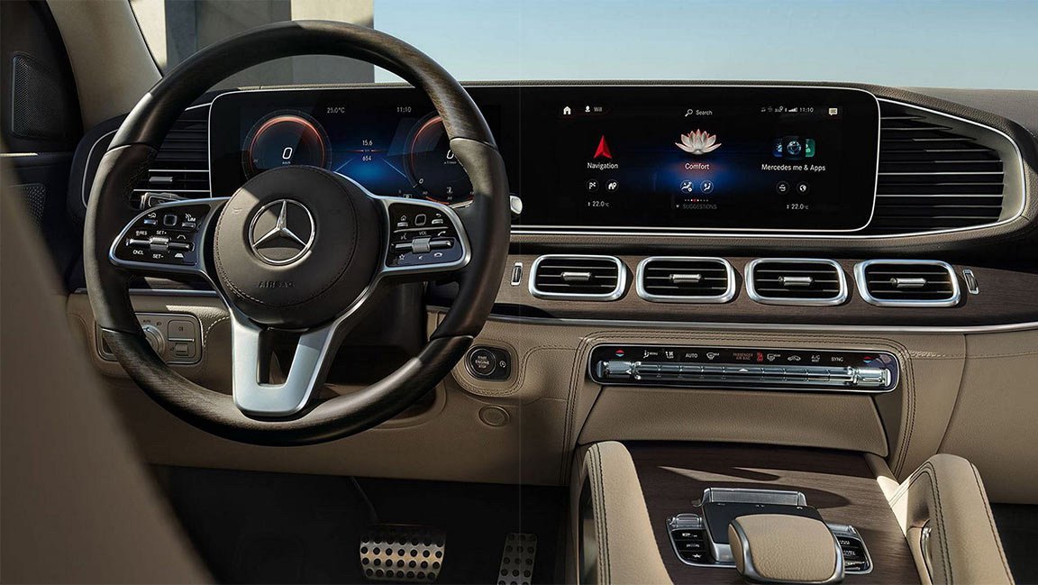Berita, Interior Mercedes-Benz GLS 2020: Bocoran Sosok Mercedes-Benz GLS 2020 : Bak GLE Bongsor Dengan Buntut GLC
