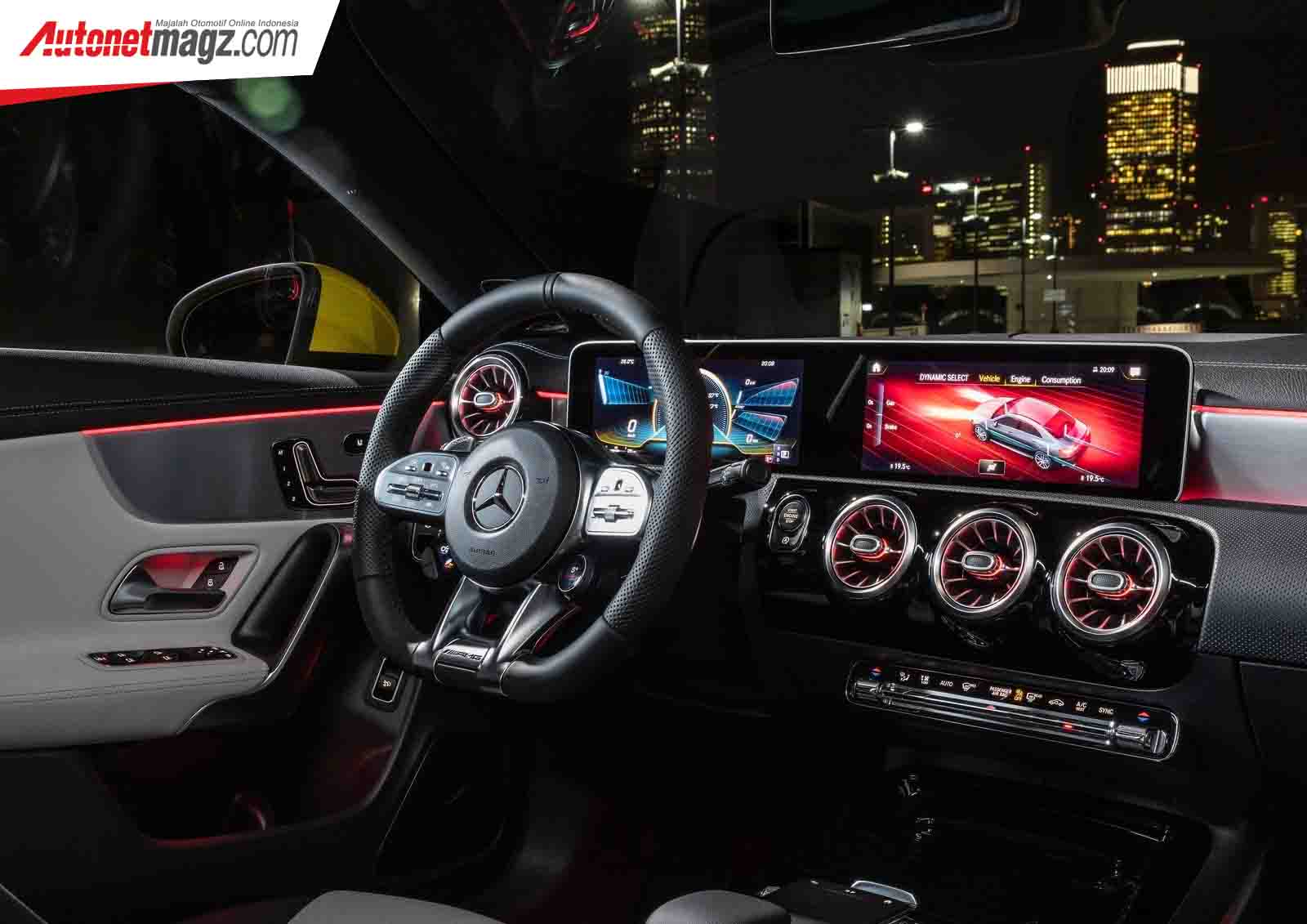Berita, Mercedes-Benz CLA 35 AMG Interior: Mercedes-Benz CLA35 AMG, Si Bungsu di Keluarga AMG