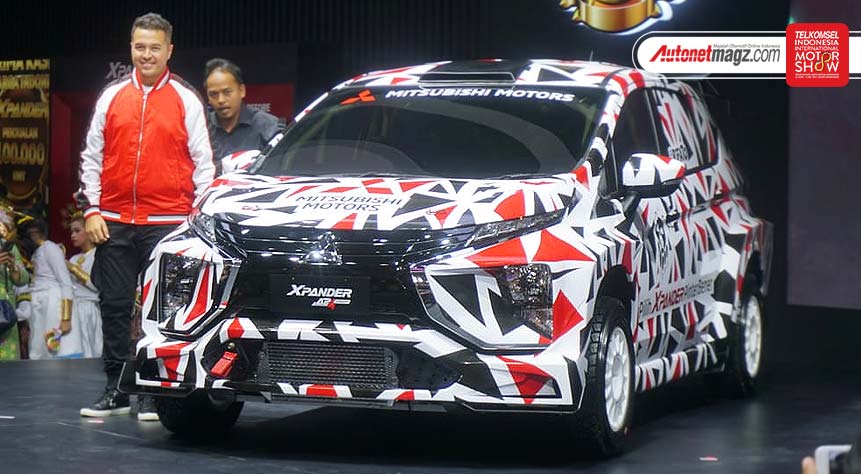 Berita, Xpander-Rally-look-AP4: Telkomsel IIMS 2019 : Mitsubishi Xpander AP4 Concept, Siap Diajak Rally