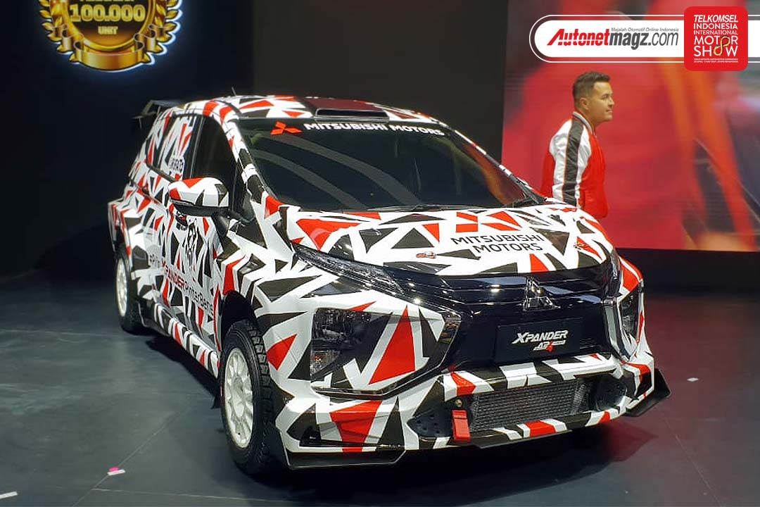 Berita, Xpander-modif-rally-velg-AP4: Telkomsel IIMS 2019 : Mitsubishi Xpander AP4 Concept, Siap Diajak Rally