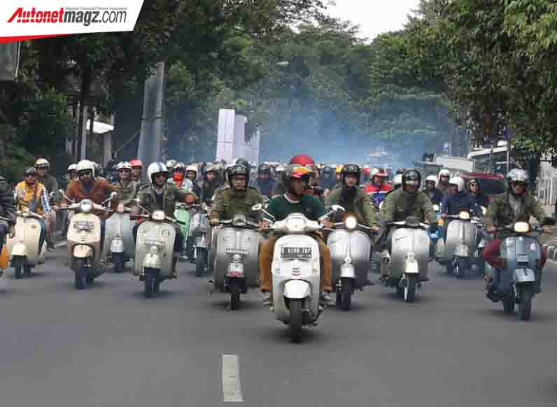 Berita, Indonesia Mods mayday 2019 piaggio: Peringati Hari Buruh, Piaggio Indonesia Dukung Indonesia Mods Day 2019