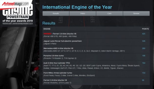 Of the engine there is. Of the engine there is