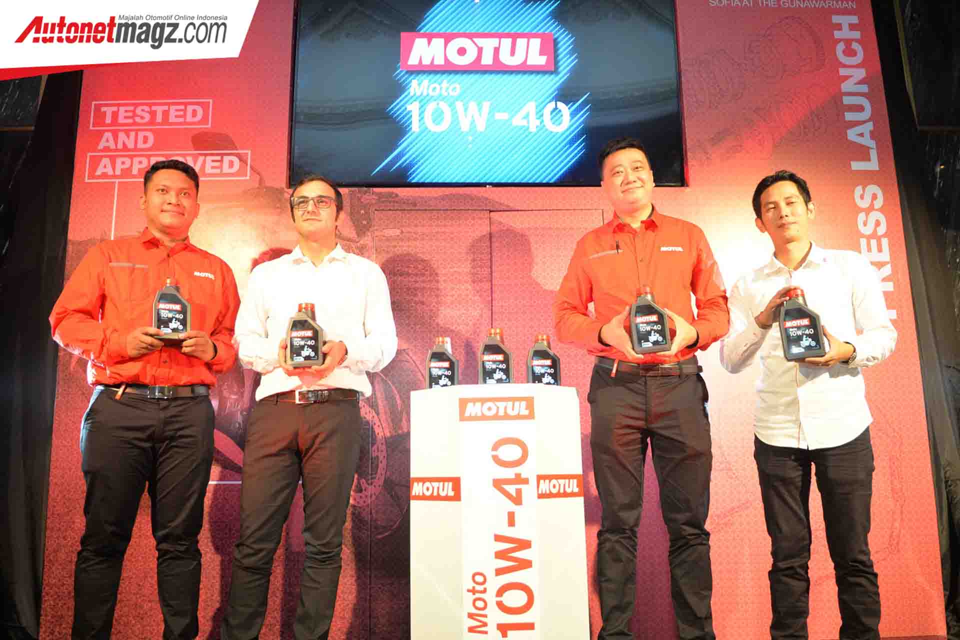 Berita, Launching Motul Moto 4T 10W-40: Motul Perkenalkan Pelumas Motor Baru Dengan Harga Terjangkau
