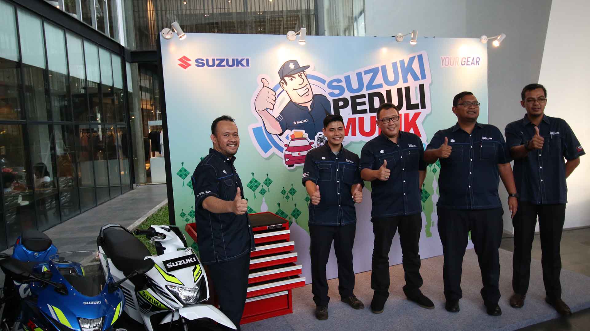 Berita, Mudik-Suzuki-2018: Suzuki Kawal Mudik Dengan 30 Bengkel Siaga Untuk Mobil & Motor