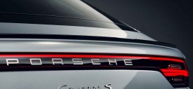 Porsche Cayenne Coupe S belakang