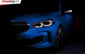 BMW Sebar Teaser Seri-1 Baru Tanpa Kamuflase